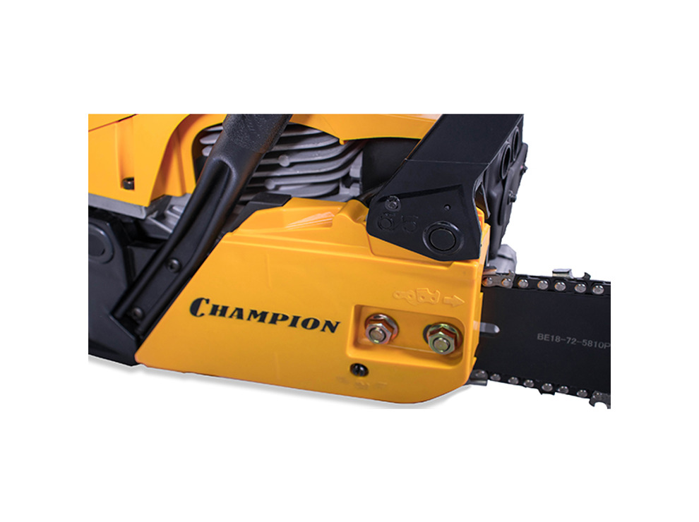 Бензиновая цепная пила Champion 256-18, 2,5 кВт, 18"/450 мм, 12500 об/мин