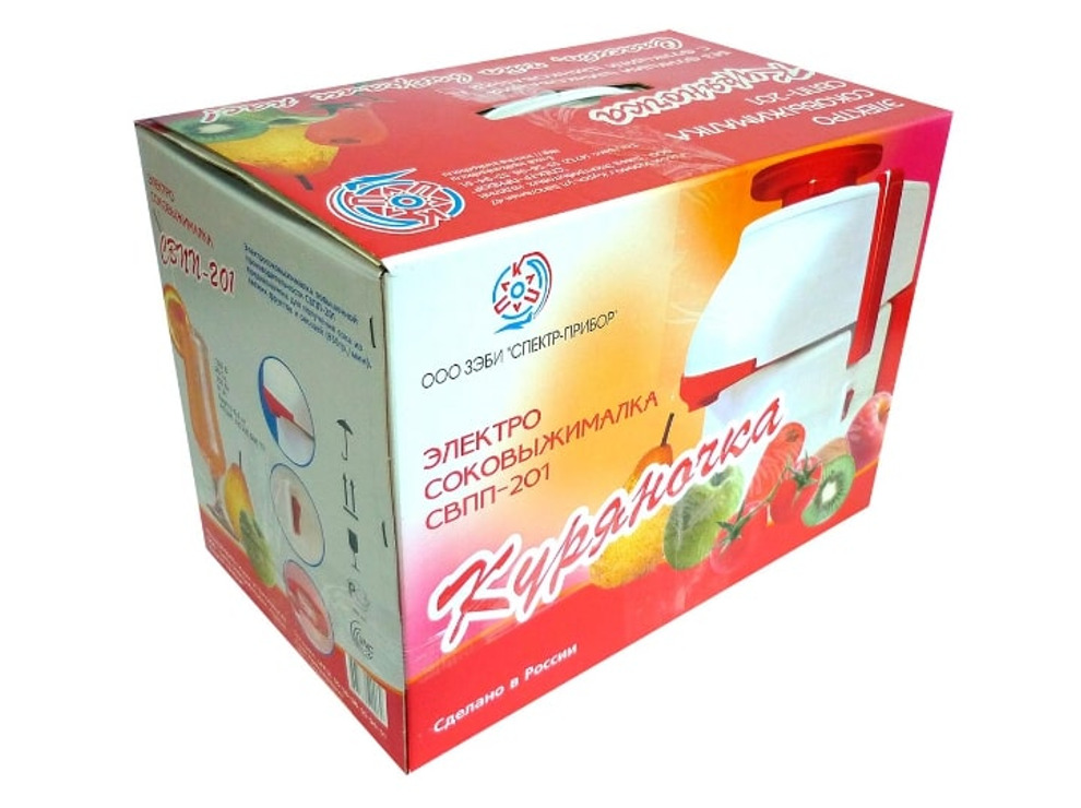 Соковыжималка электрическая Куряночка СВПП-201 с шинковкой