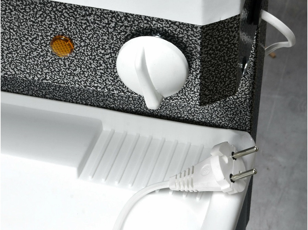 Умывальник "Весна" мини с ЭВН (мойка пластик, серебро)