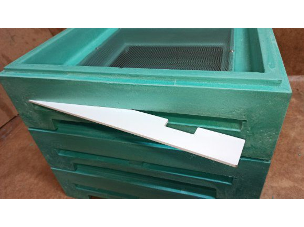 Улей ППУ Дадан 12-рамочный (2 корпуса Дадан), Пенополиуретан