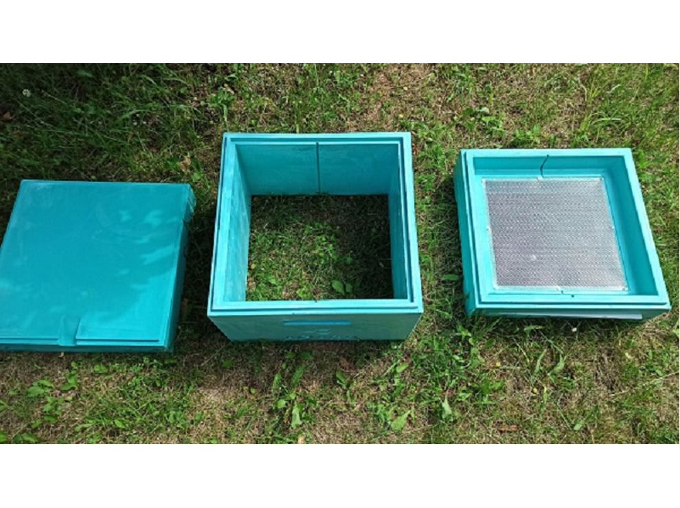 Улей ППУ Дадан 12- рамочный (1 корпус), Пенополиуретан