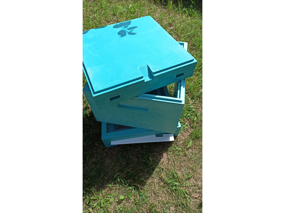 Улей ППУ Дадан 12- рамочный (1 корпус), Пенополиуретан