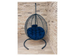 Подвесное кресло Кокон Капля Премиум (синий)