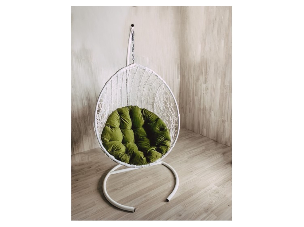 Подвесное кресло Кокон Капля Стандарт (зелёный)