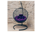 Подвесное кресло Кокон Круглое Стандарт (фиолетовый)