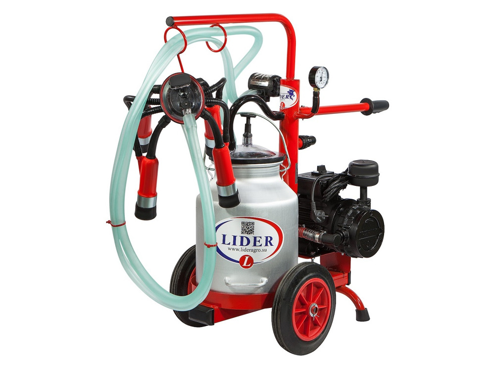 Доильный аппарат LIDER - Престиж (сухого типа - попарного доения)