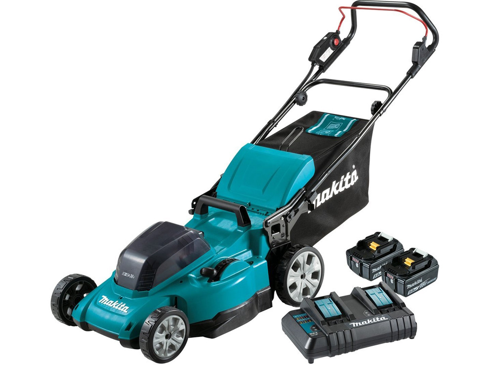 Газонокосилка Makita DLM480CT2 (с 2-мя АКБ)