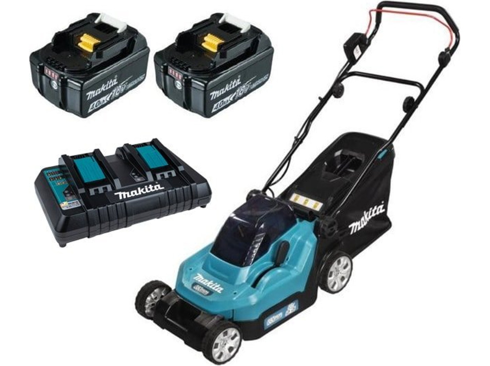 Газонокосилка Makita DLM382PM2 (с 2-мя АКБ)