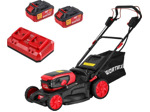 Газонокосилка Wortex CLM 4536-4 XLT Set 2334160 (с 2-мя АКБ)
