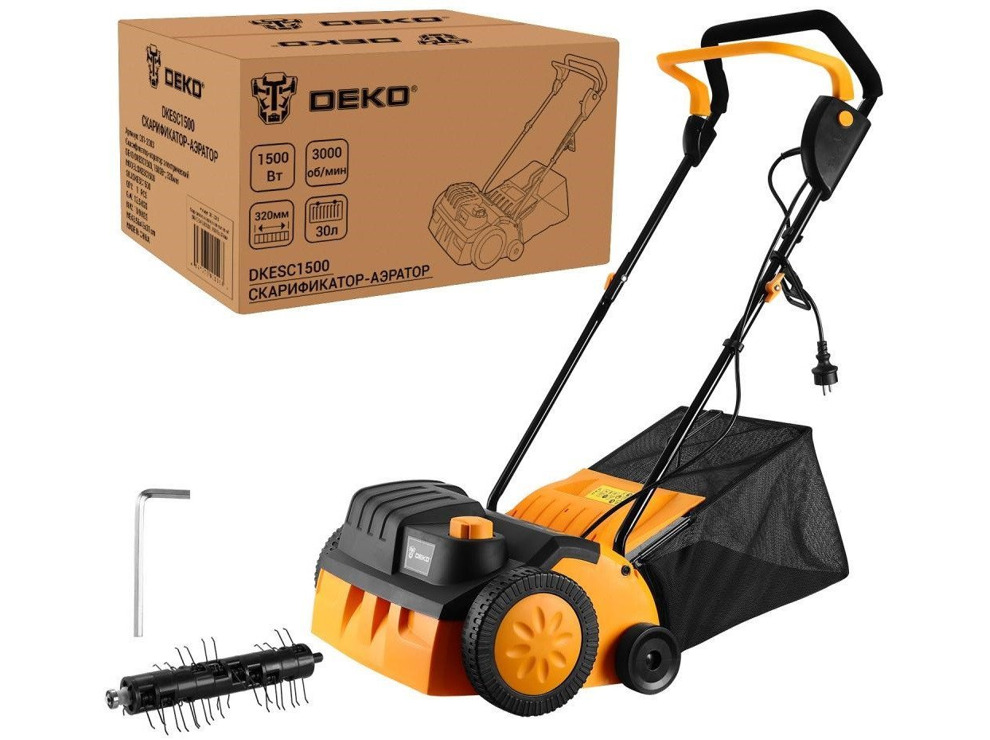 Скарификатор-аэратор Deko DKESC1500 081-2003