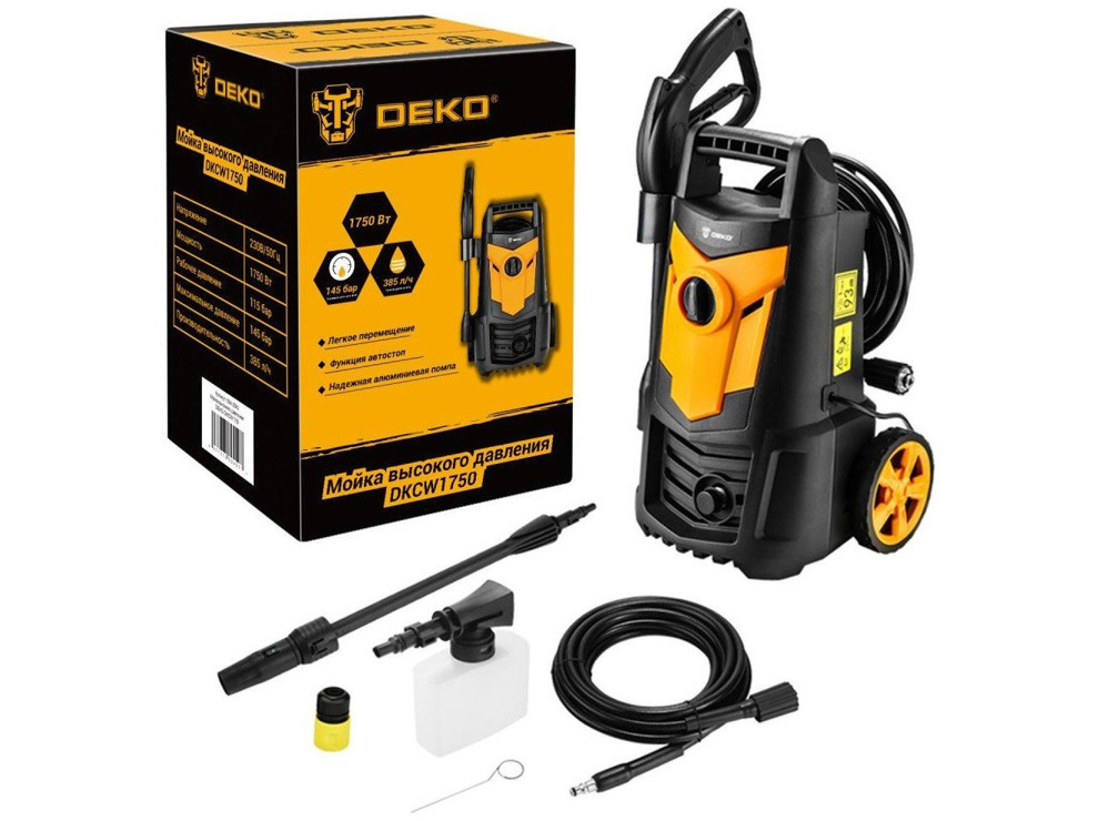 Мойка высокого давления Deko DKCW1750 084-2042