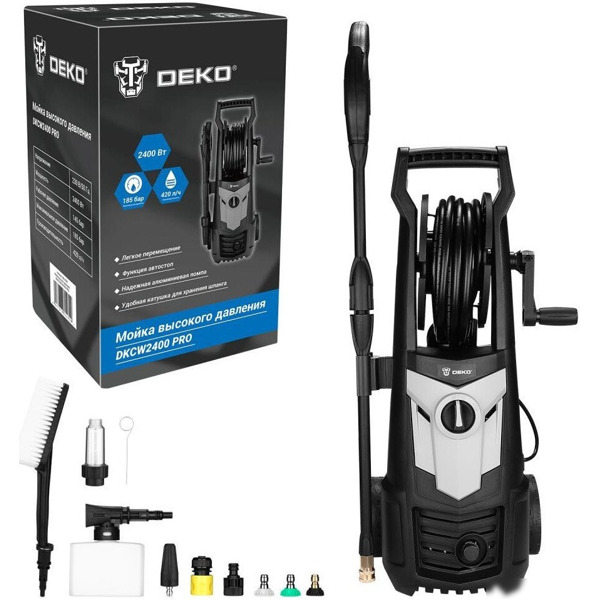 Мойка высокого давления Deko DKCW2400 PRO 085-2029