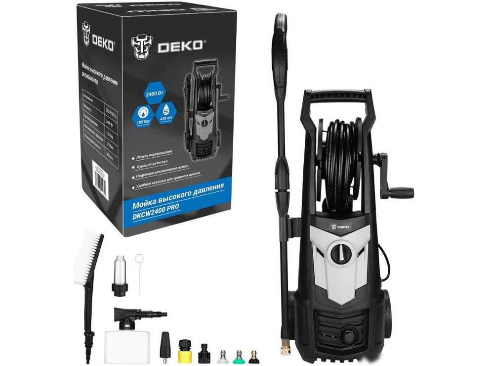 Мойка высокого давления Deko DKCW2400 PRO 085-2029