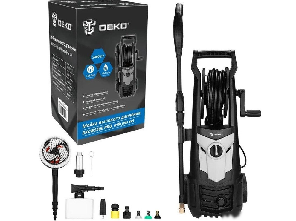 Мойка высокого давления Deko DKCW2400 PRO 085-2035