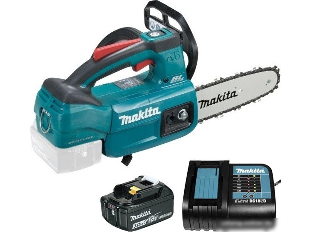 Аккумуляторная пила Makita DUC204SF (с 1-им АКБ 3 Ач)