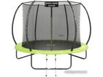 Батут Atlas Sport 252 см - 8ft Master (с лестницей, зеленый)