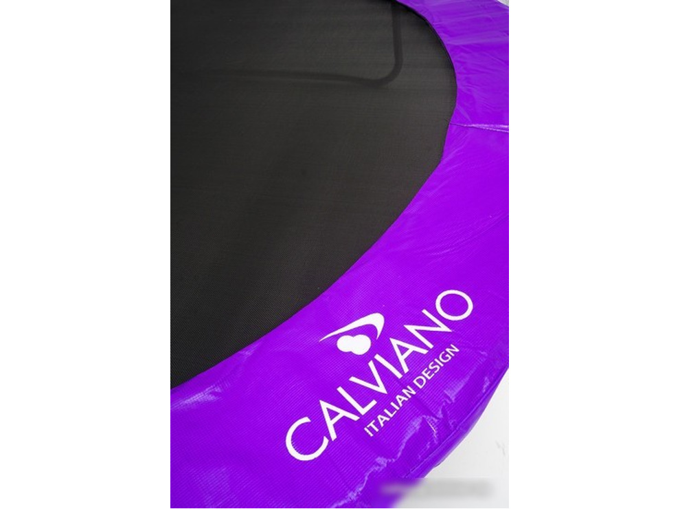 Батут Calviano Inside Master Purple 252 см - 8ft (внутренняя сетка, с лестницей)