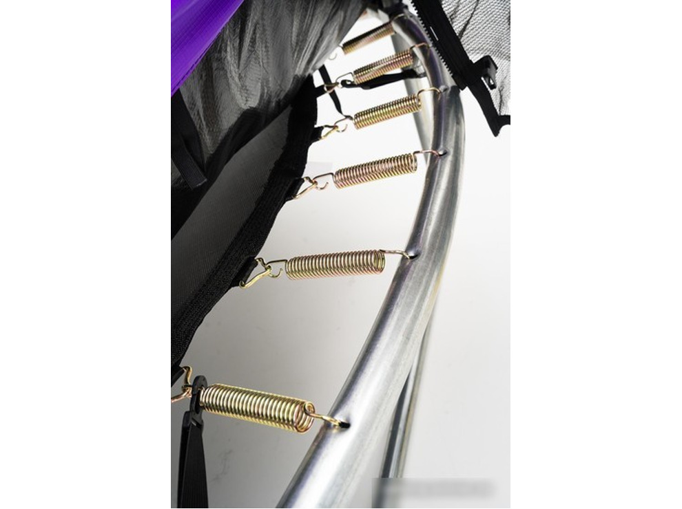 Батут Calviano Inside Master Purple 252 см - 8ft (внутренняя сетка, с лестницей)