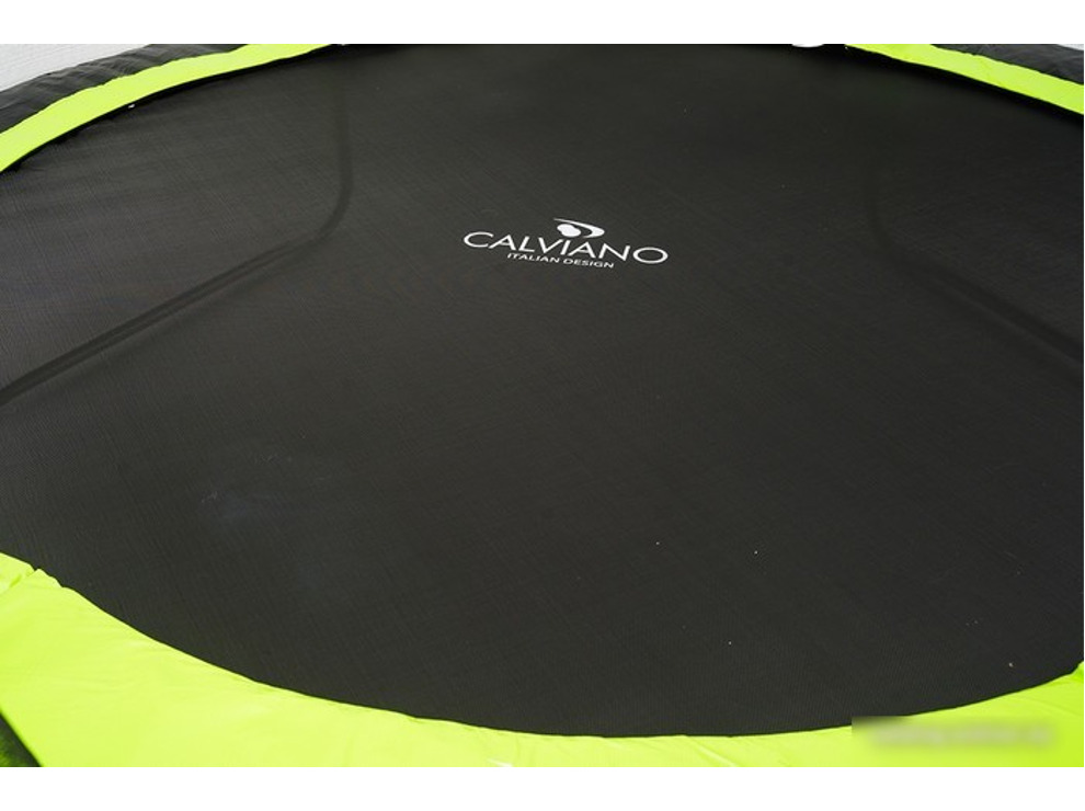 Батут Calviano Inside Master Green 312 см - 10ft (внутренняя сетка, с лестницей)