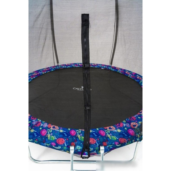 Батут Calviano Outside Master Smile 252 см - 8ft (внешняя сетка, с лестницей)
