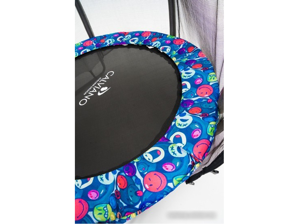 Батут Calviano Outside Master Smile 140 см - 4.5ft (внешняя сетка, складной, без лестницы)