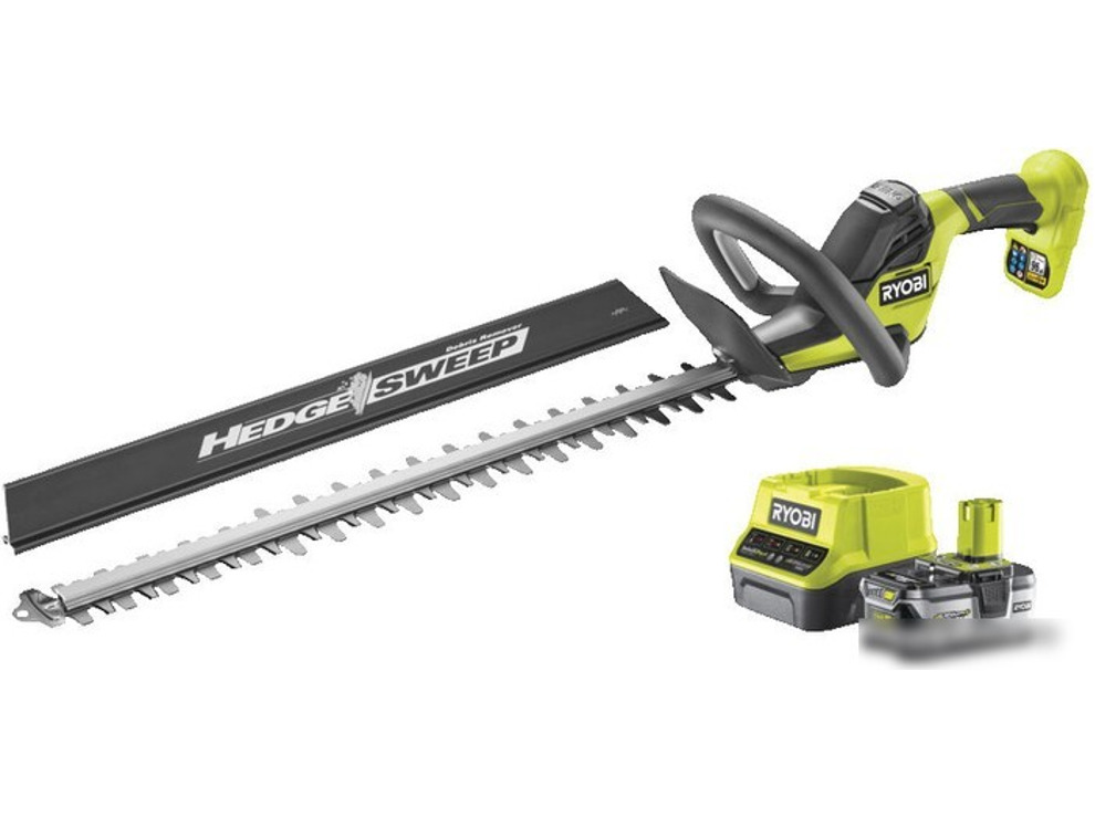 Кусторез Ryobi RY18HT55A-140 (с 1-им АКБ 4 Ah)