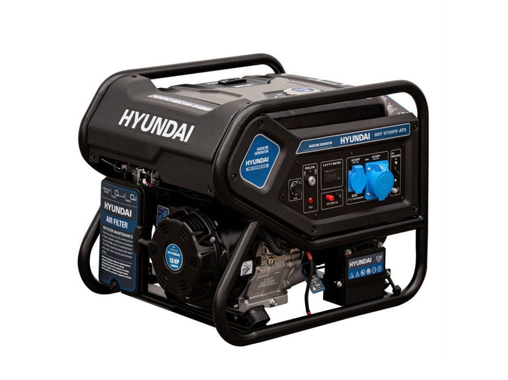 Бензиновый генератор Hyundai HHY9750FE-ATS
