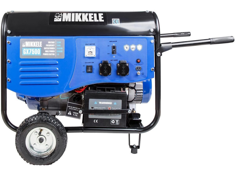 Бензиновый генератор Mikkele GX 7500