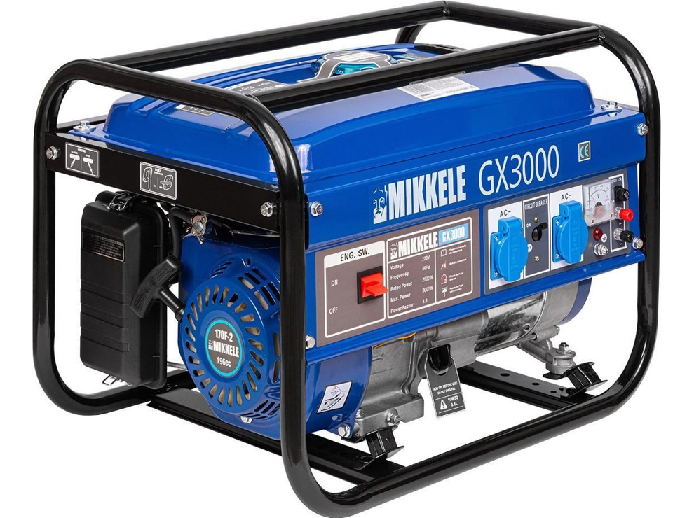 Бензиновый генератор Mikkele GX3000