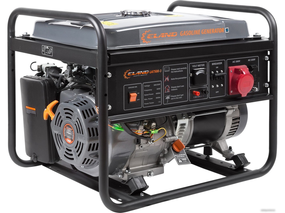 Бензиновый генератор ELAND LA7500-3