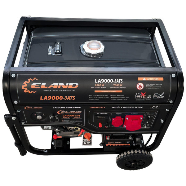 Бензиновый генератор ELAND LA9000-3-ATS