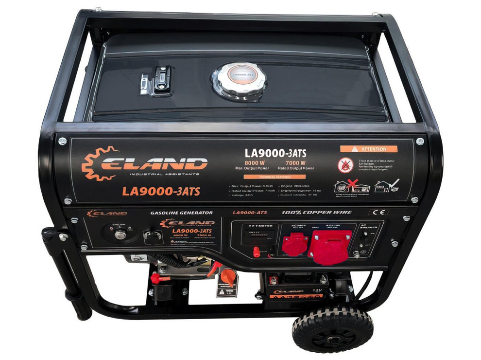 Бензиновый генератор ELAND LA9000-3-ATS