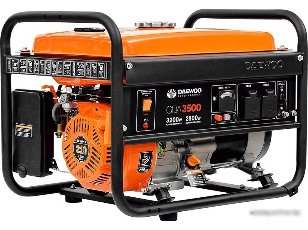 Бензиновый генератор Daewoo Power GDA 3500