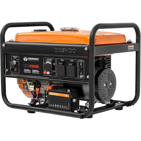 Бензиновый генератор Daewoo Power GDA 3500E