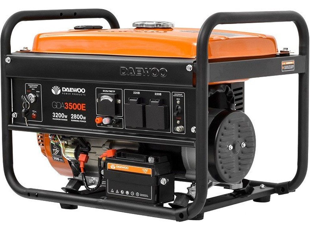 Бензиновый генератор Daewoo Power GDA 3500E