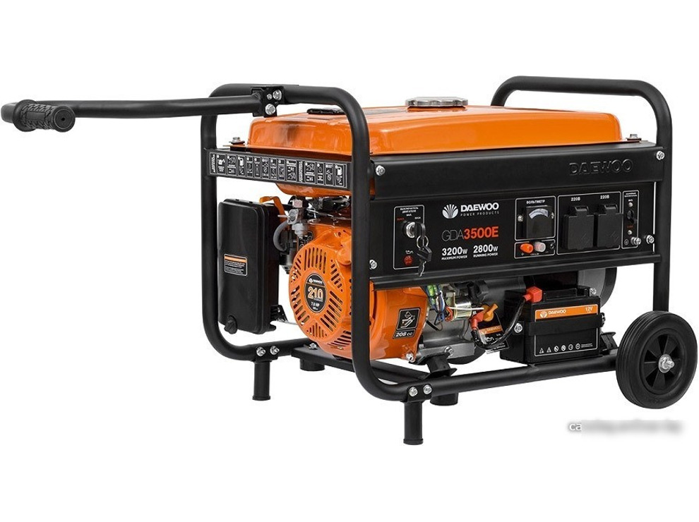 Бензиновый генератор Daewoo Power GDA 3500E