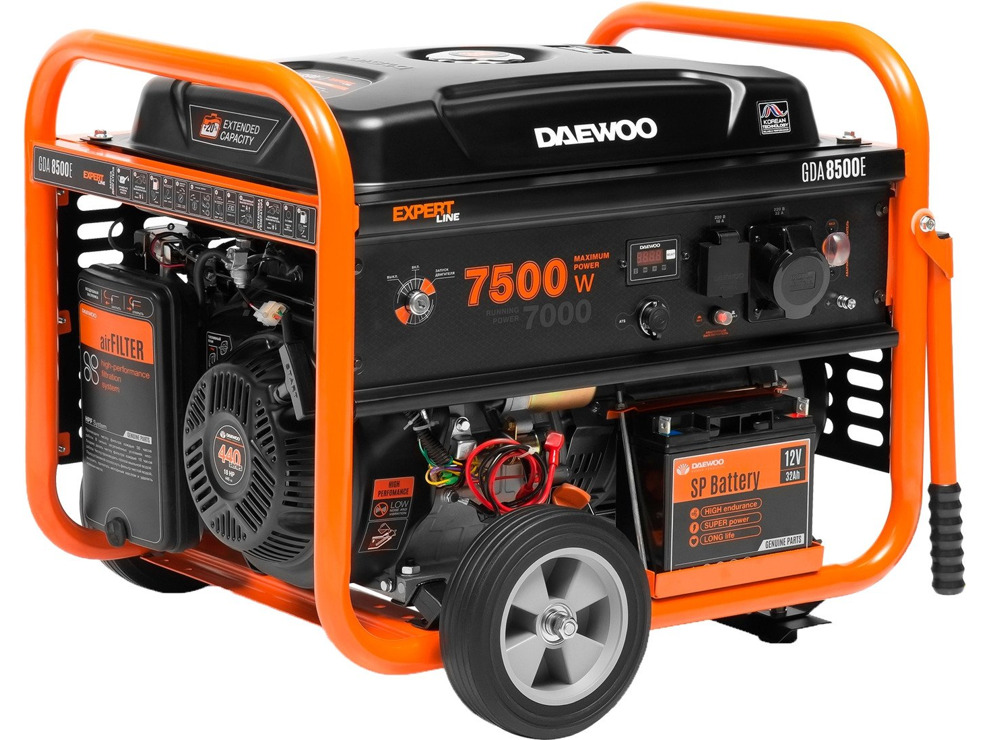 Бензиновый генератор Daewoo Power GDA 8500E