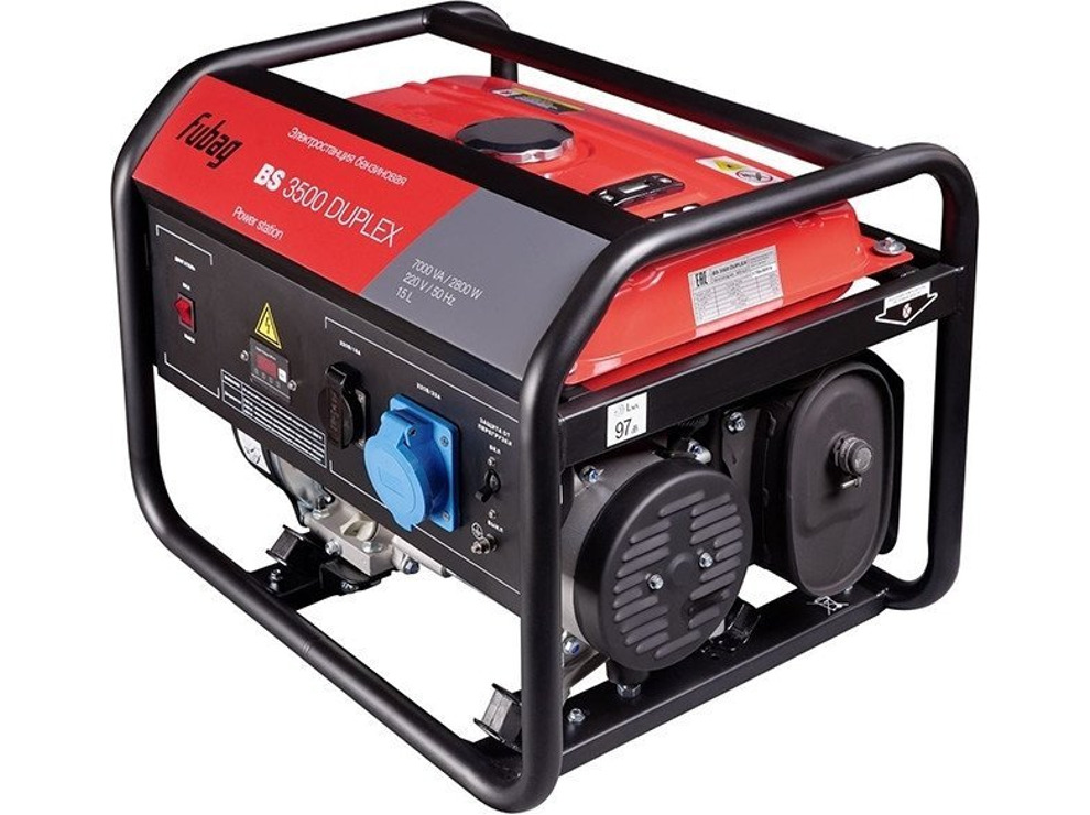 Бензиновый генератор Fubag BS 3500 DUPLEX 646470