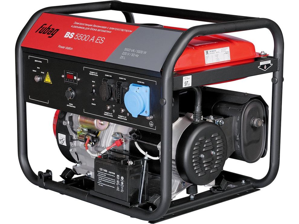 Бензиновый генератор Fubag BS 5500 A ES