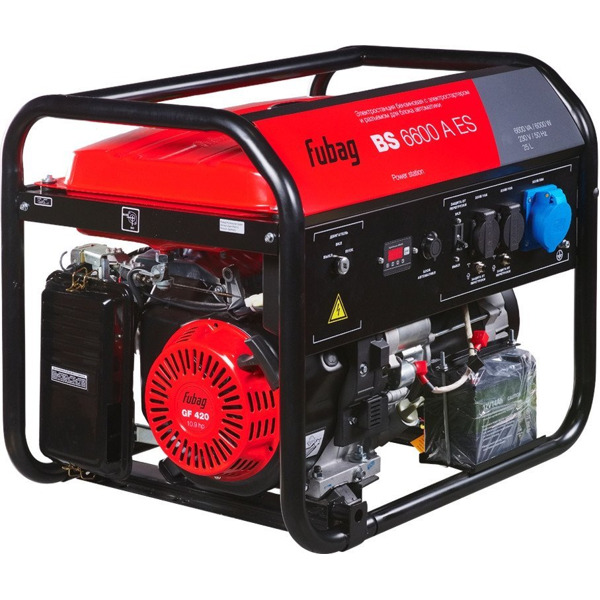 Бензиновый генератор Fubag BS 6600 A ES 646281