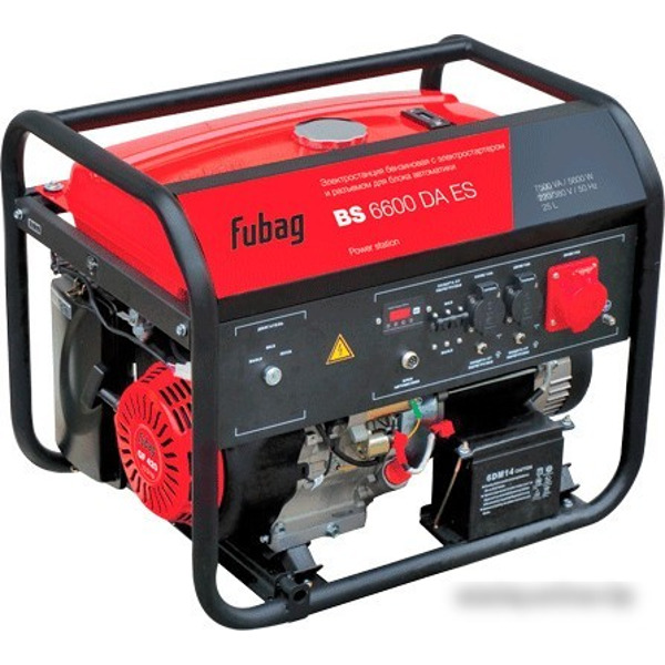 Бензиновый генератор Fubag BS 6600 DA ES