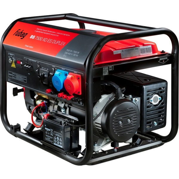 Бензиновый генератор Fubag BS 7500 XD ES DUPLEX