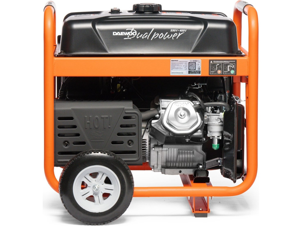 Бензиновый генератор Daewoo Power GDA 10500DPLi-3
