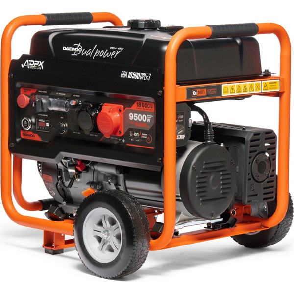 Бензиновый генератор Daewoo Power GDA 10500DPLi-3