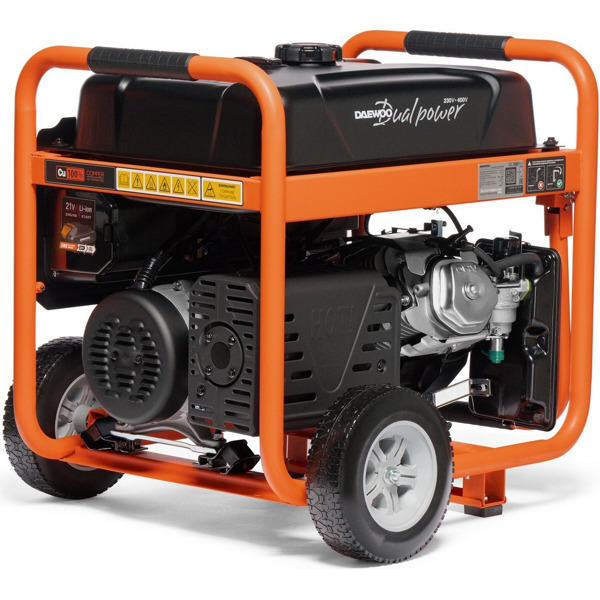 Бензиновый генератор Daewoo Power GDA 7500DPLi-3