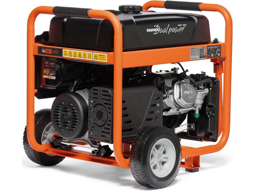 Бензиновый генератор Daewoo Power GDA 7500DPLi-3