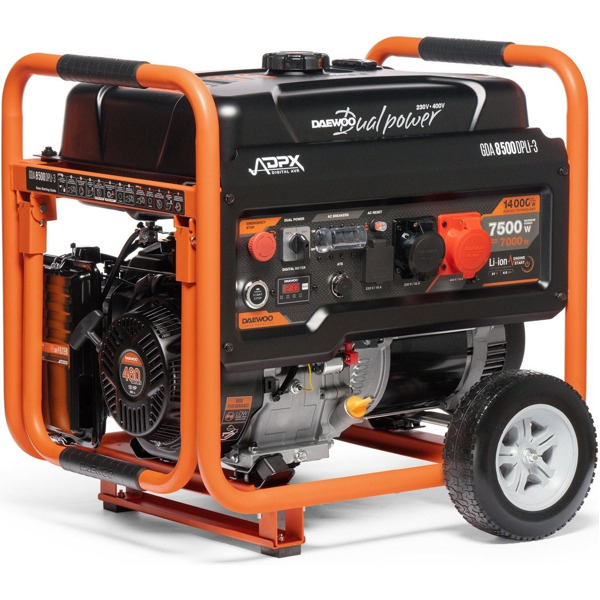 Бензиновый генератор Daewoo Power GDA 8500DPLi-3