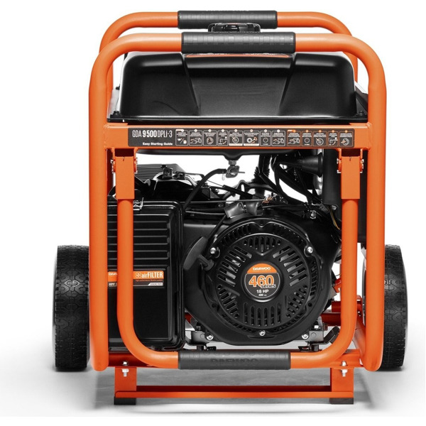 Бензиновый генератор Daewoo Power GDA 8500DPLi-3