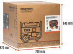 Бензиновый генератор Daewoo Power GDA 9500DPLi-3