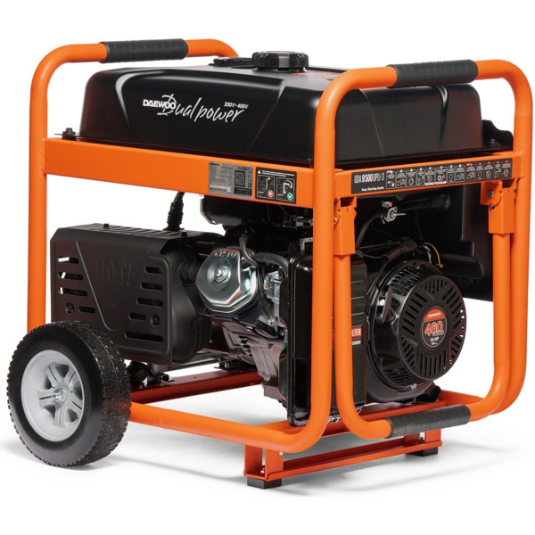 Бензиновый генератор Daewoo Power GDA 9500DPLi-3